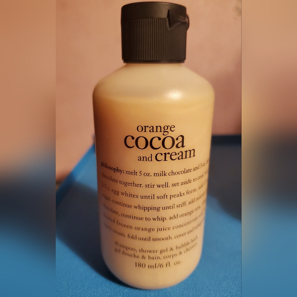 Philosophy Orange Cocoa and Cream Shower Gel